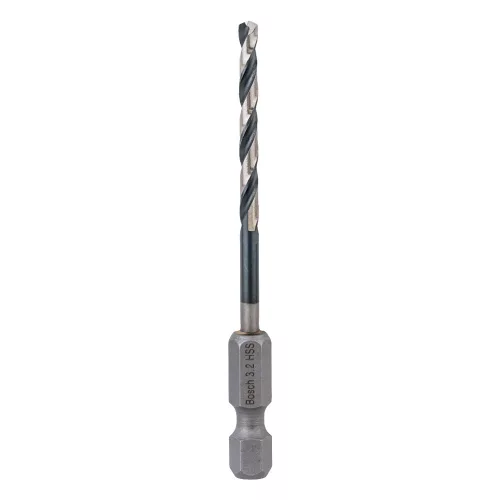 Bosch PRO HSS Impact Control DIN 338 fémfúrószár 1/4" Bit befogással 3,2x36/75mm