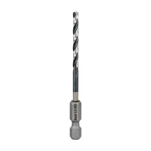 Bosch PRO HSS Impact Control DIN 338 fémfúrószár 1/4" Bit befogással 3,5x39/79mm