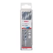 Bosch HSS PointTeQ DIN 338 fémfúrószár hengeres befogással 7,7x75/117mm (10db)