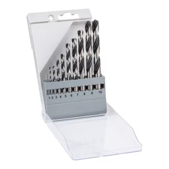   Bosch HSS PointTeQ fémfúró készlet 1, 2, 3, 4, 5, 6, 7, 8, 9, 10 mm - 10 részes