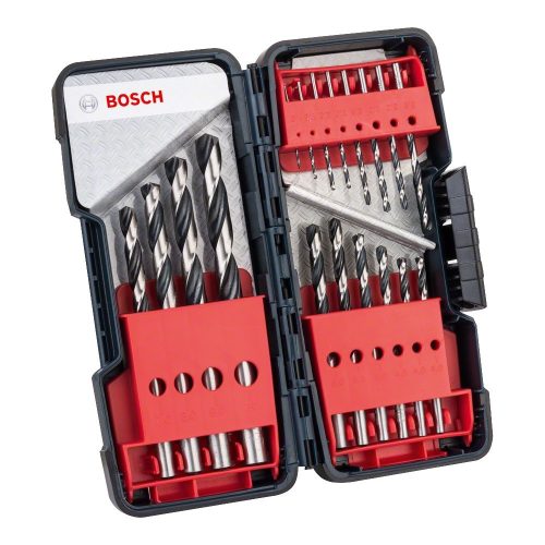 Bosch 18 részes Toughbox fémfúró készlet 1-10mm