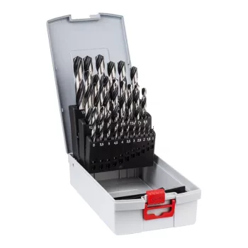   Bosch HSS PointTeQ DIN 338 fémfúrószár készlet hengeres befogással 1-13mm 25 részes