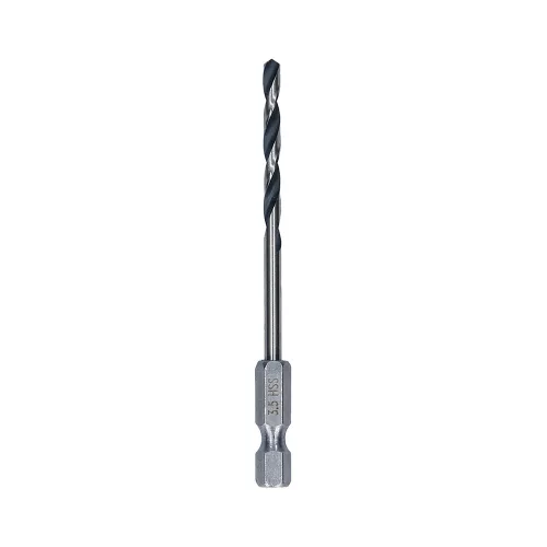 Bosch HSS PointTeQ DIN 338 fémfúrószár 1/4" Bit befogással 3,5x39/79mm (10db)