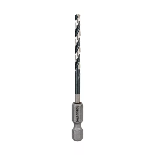 Bosch PRO HSS Impact Control fémfúró 3,5 x 39 x 79 mm, 1/4" HEX befogással - 1 db