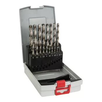  Bosch PRO HSS-G fémfúrószár készlet hengeres befogással 1-10mm 19 részes