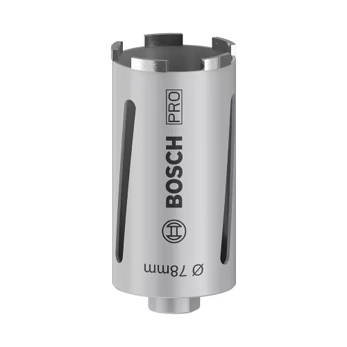 Bosch PRO Core Cutter dry száraz fúrókorona, 78 x 150 mm, G 1/2 hüvelykes (Regisztrációval akár extra értékes ajándék is elérhető!)