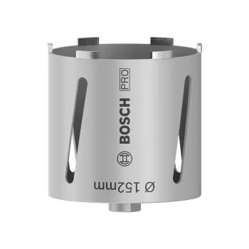   Bosch PRO Core Cutter dry száraz fúrókorona, 152 x 150 mm, G 1/2 hüvelykes (Regisztrációval akár extra értékes ajándék is elérhető!)