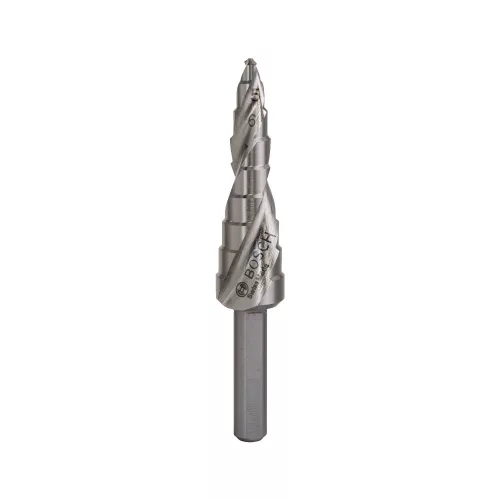 Bosch HSS lépcsős fúró 9 lépcsővel 4 - 12 mm x 66,5 mm (Regisztrációval akár extra értékes ajándék is elérhető!)