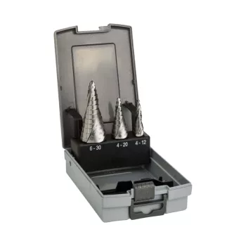   Bosch HSS Lépcsős fúrószár készlet 3 részes (4-12/4-20/6-30mm)