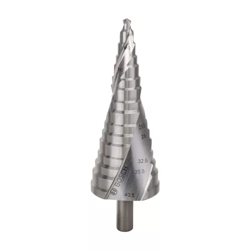 Bosch HSS lépcsős fúró 16 lépcsővel M10 - M40 mm x 125,5 mm kábeltömszelencékhez (Regisztrációval akár ajándék is elérhető!)