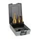 Bosch HSS-TiN lépcsős fúrószár készlet 4 - 12 mm, 4 - 20 mm, 6 - 30 mm - 3 részes (Regisztrációval akár ajándék is elérhető!)