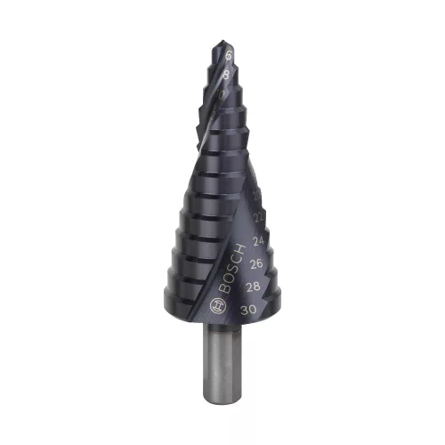 Bosch HSS-AlTiN lépcsős fúró 13 lépcsővel 6 - 30 mm x 93,5 mm (Regisztrációval akár extra értékes ajándék is elérhető!)