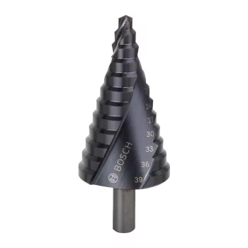   Bosch HSS-AlTiN lépcső fúró 12 lépcsővel 6 - 39 mm x 93,5 mm (Regisztrációval akár extra értékes ajándék is elérhető!)