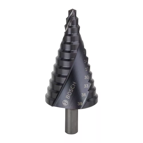 Bosch HSS-AlTiN lépcső fúró 12 lépcsővel 6 - 39 mm x 93,5 mm (Regisztrációval akár extra értékes ajándék is elérhető!)