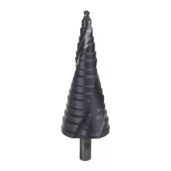   Bosch HSS-AlTiN lépcsős fúró 16 lépcsővel M10 - M40 mm x 125,5 mm kábeltömszelencékhez (Regisztrációval akár ajándék is elérhető!)