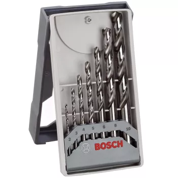   Bosch PRO HSS-G fémfúrószár készlet hengeres befogással 2-10mm 7 részes
