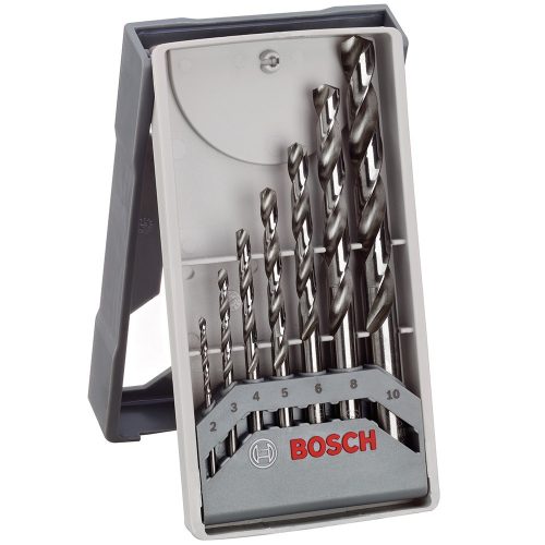 Bosch 7 részes Mini X-Line HSS-G fémfúró készlet 2-10mm