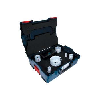   Bosch Progressor körkivágó készlet 20-114mm 6 részes, fa, fém