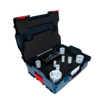   Bosch Progressor körkivágó készlet 22-83mm 8 részes, fa, fém