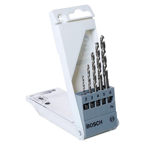Bosch PRO Metal HSS-G fémfúró készlet, 2,3,4,5,6 mm 5 részes, bit befogás