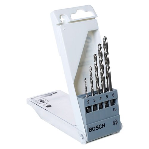 Bosch 5 részes HSS-G fémfúró készlet 2-6mm