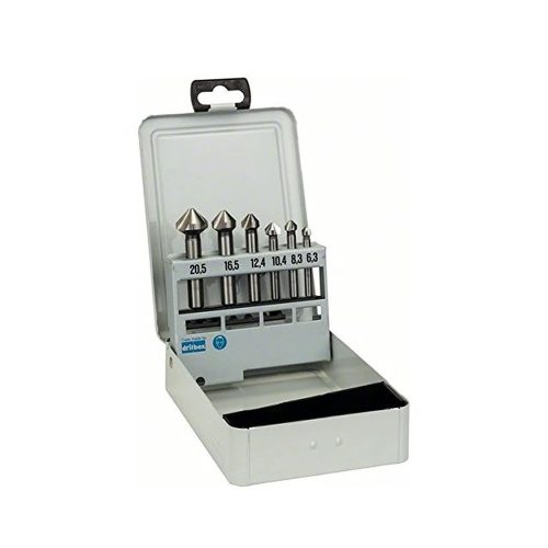 Bosch PRO Soft Metal HSS kúpsüllyesztő készlet, 6 részes, 5, 6, 6, 8, 10, 10 mm