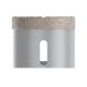 Bosch PRO száraz gyémánt fúrókorona, X-LOCK, 51x35 mm, sarokcsiszolóhoz, kemény csempéhez