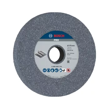   Bosch PRO köszörűkorong / csiszolókorong, 175x25x32 mm, G60, acélhoz, öntöttvashoz (Regisztrációval akár ajándék is elérhető!)