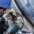 Bosch PRO hajlított csiszolótárcsa, nagyolótárcsa 230x6x22,23 mm, inoxhoz