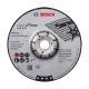 Bosch PRO egyenes csiszolótárcsa 76x4x10 mm, inoxhoz, fémhez 2 db