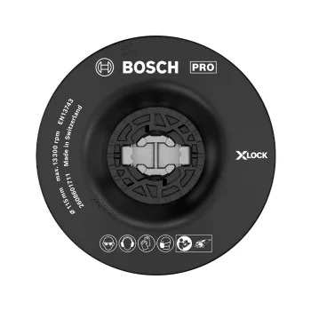   Bosch PRO alátéttányér X-LOCK Soft, 115 mm, puha (Regisztrációval akár extra értékes ajándék is elérhető!)