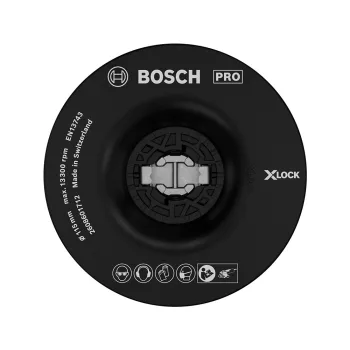   Bosch PRO alátéttányér X-LOCK Medium, 115 mm, közepes (Regisztrációval akár extra értékes ajándék is elérhető!)