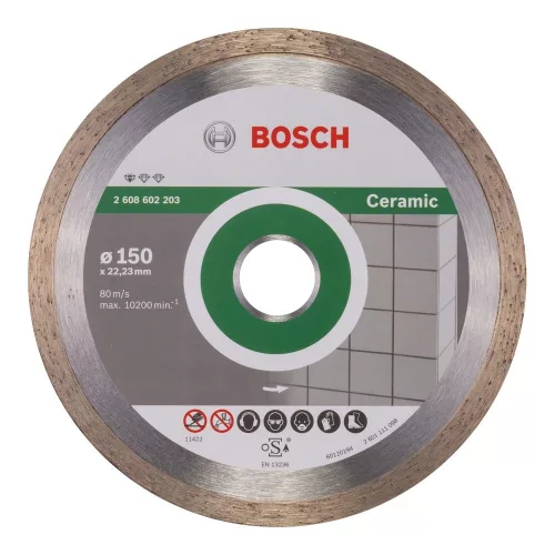 Bosch gyémánt vágókorong csempéhez 150x22,23x1,6mm (Regisztrációval akár extra értékes ajándék is elérhető!)