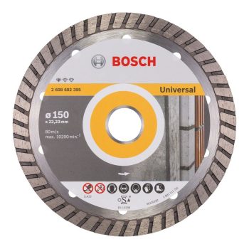   Bosch Turbo gyémánt vágókorong általános felhasználásra 150x22,23x2,5mm