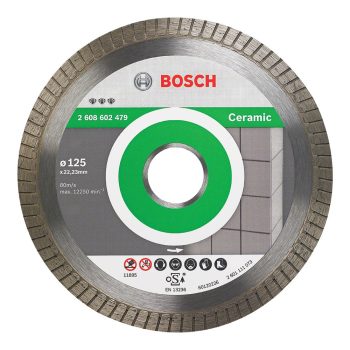   Bosch PRO Ceramic gyémánt vágókorong, 125x22,23 mm, márvány, csempe, kátrány