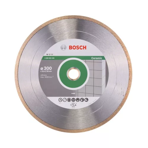 Bosch gyémánt vágókorong csempéhez 300x30/25,4x2mm (Regisztrációval akár extra értékes ajándék is elérhető!)