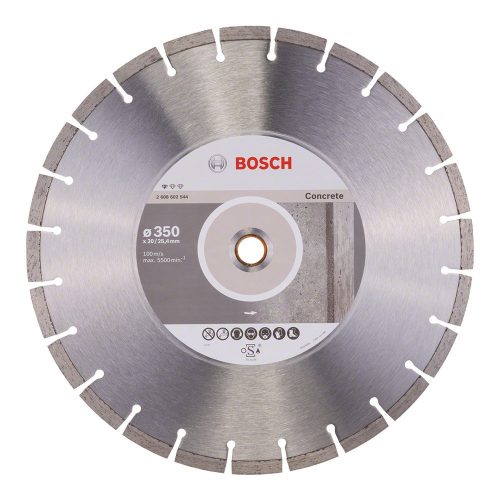 Bosch gyémánt vágókorong betonhoz 350x20/25,4x3,8mm