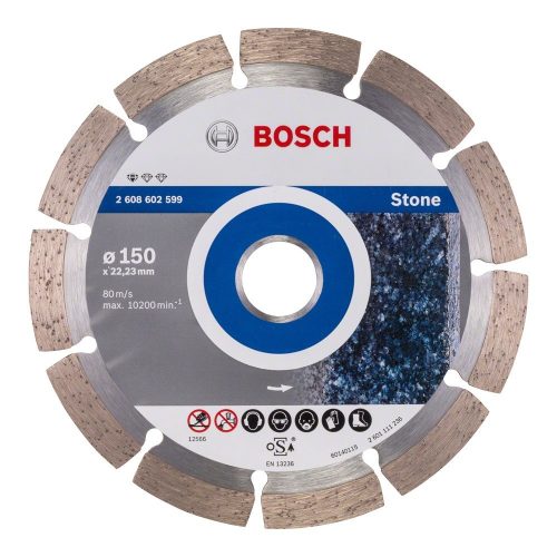 Bosch gyémánt kovágókorong 150x22,23x1,0mm