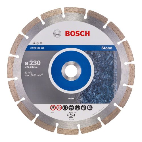 Bosch gyémánt kovágókorong 230x22,23x2,3mm