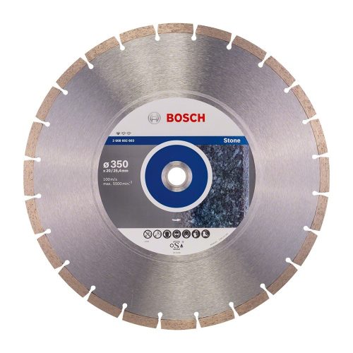 Bosch gyémánt kővágókorong 350x20/25,4x3,1mm