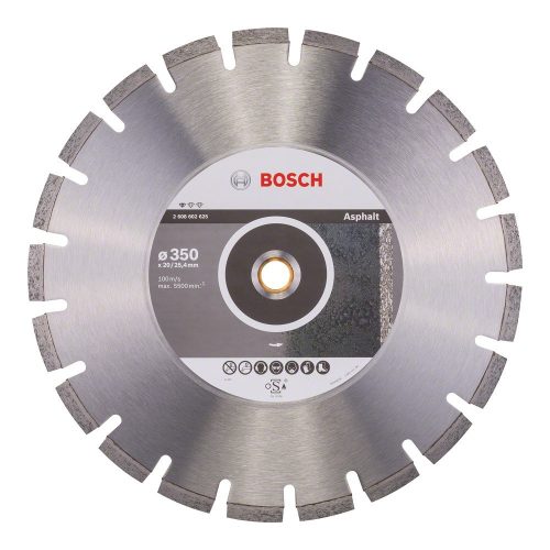 Bosch gyémánt vágókorong aszfalthoz 350x20/25,4x3,2mm