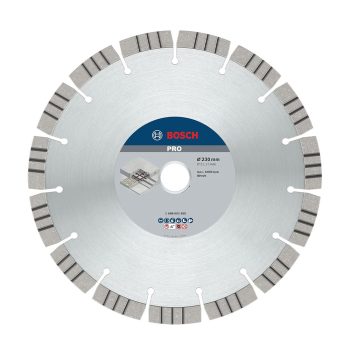   Bosch PRO Concrete gyémánt vágókorong, 230x22,23 mm, vasbeton, beton
