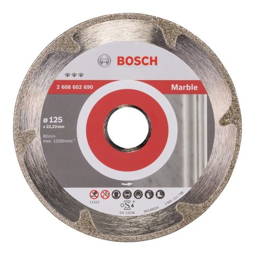 Bosch gyémánt vágókorong márványhoz 125x22,23x2,2mm