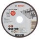 Bosch PRO egyenes vágókorong, 125x1x22,23 mm, inoxhoz, fémhez