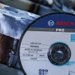 Bosch PRO hajlított csiszolótárcsa, nagyolótárcsa 230x6x22,23 mm, fémhez