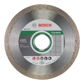   Bosch gyémánt vágókorong csempéhez 115x22,23x1,6mm 10db/cs (Regisztrációval akár extra értékes ajándék is elérhető!)