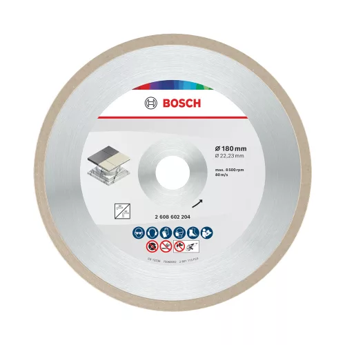 Bosch Standard for Ceramic gyémánt vágótárcsa, 10 db (Regisztrációval akár extra értékes ajándék is elérhető!)