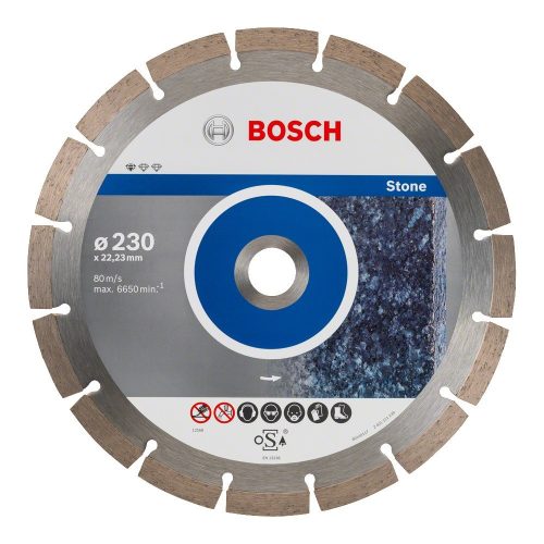 Bosch gyémánt kővágókorong 230x22,23x2,3mm 10db/cs