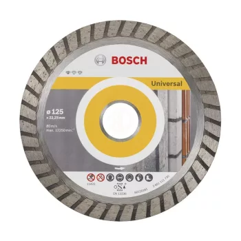   Bosch Universal Turbo gyémánt vágótárcsa 125 x 22,23 mm 10 db (Regisztrációval akár extra értékes ajándék is elérhető!)