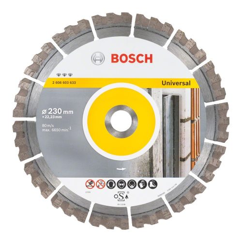 Bosch gyémánt vágókorong általános felhasználásra 230x22,23x2,4mm
